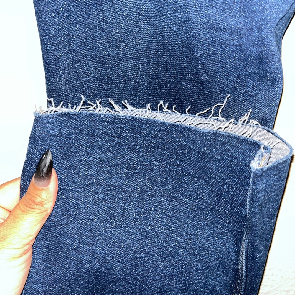 Mango Dark Blue Straight-Leg Jeans - Picture 12 of 16